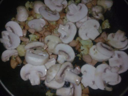 پیتزا املت,طرز تهیه پیتزا املت گل کلم